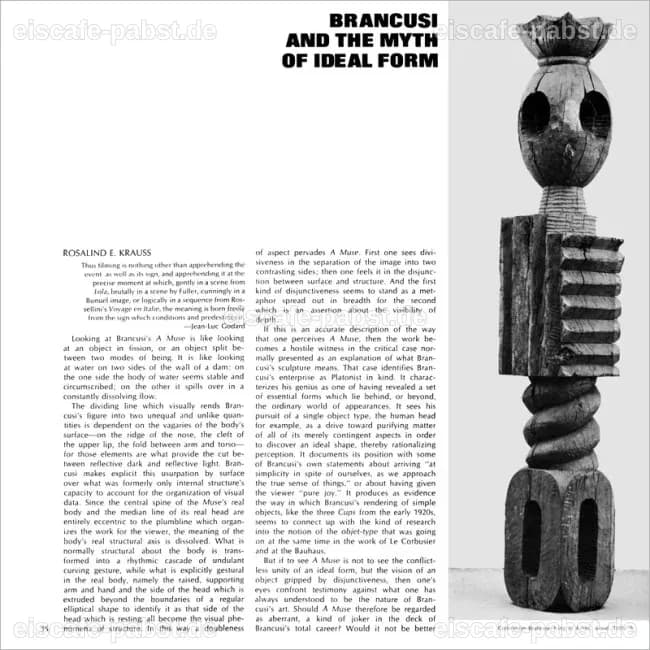 Der Mythos von Brâncuși: Kunst, Identität und die Politik der Repräsentation