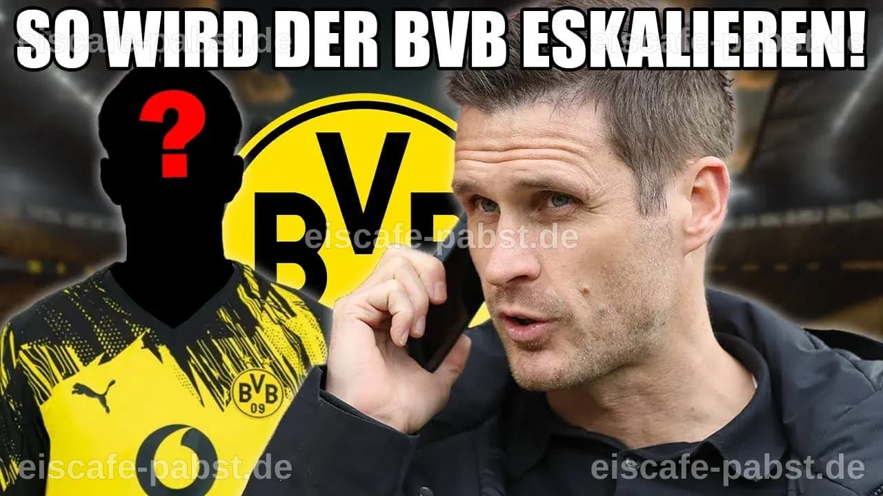 Fußballspiel Borussia Dortmund