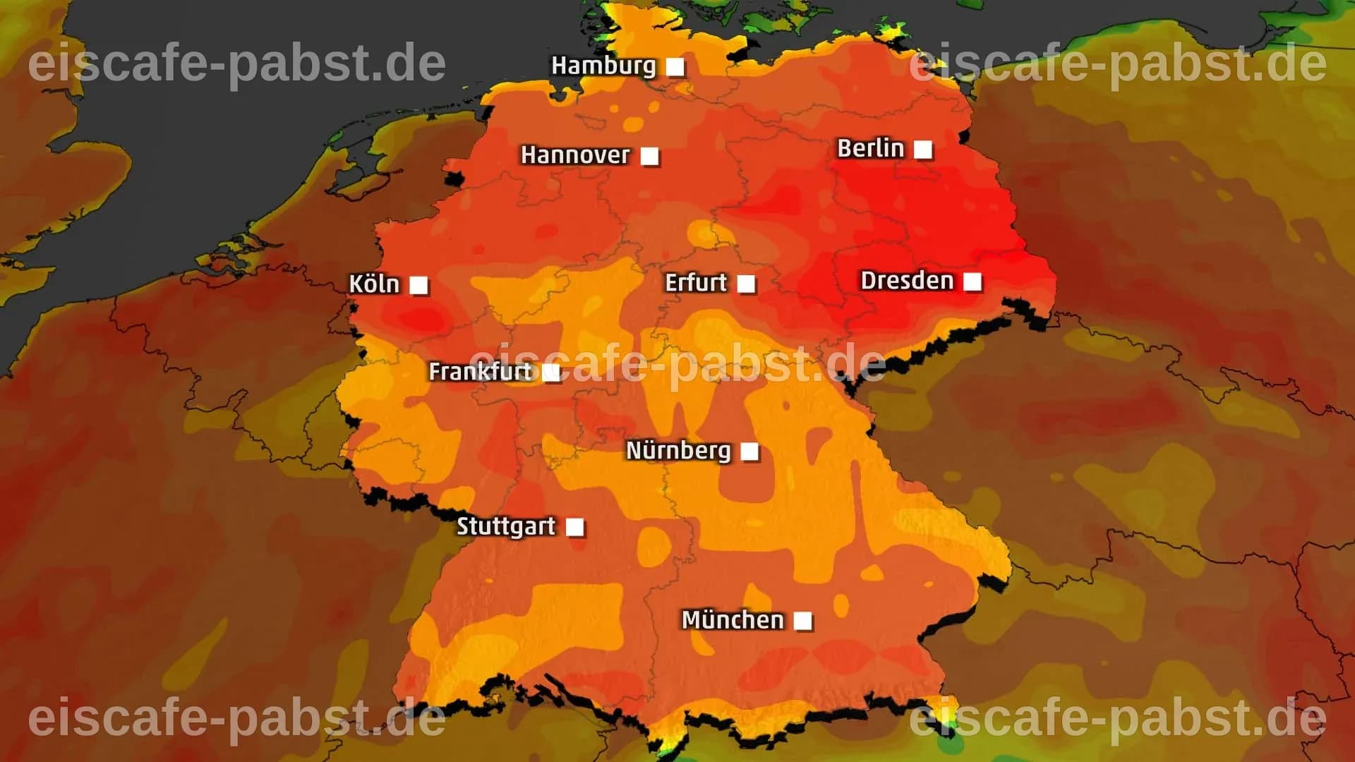 Hitze in Deutschland