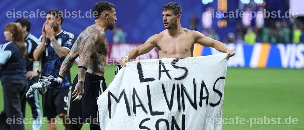 FIFA unter Druck: Argentinien provoziert mit Banner zum Falklandkrieg