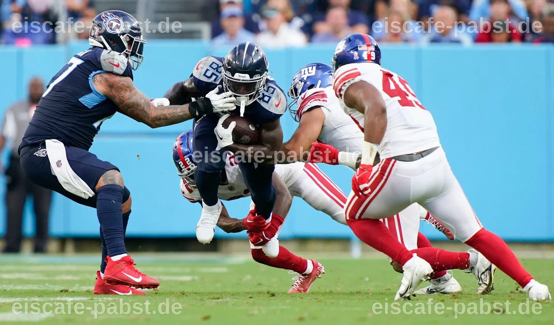 Tennessee Titans und New York Giants: Die meisten Spiele auf Kunstrasen in 2026