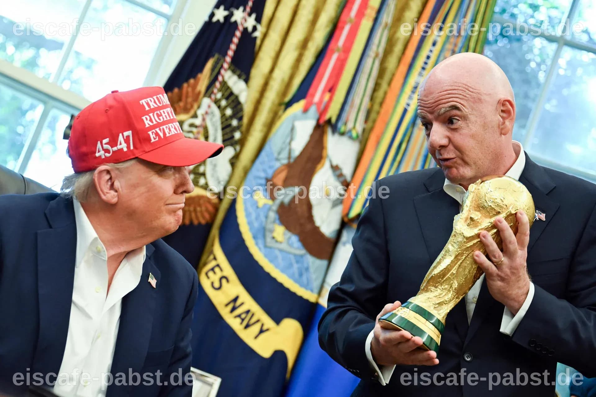 Fußball: Wie Trump und Infantino den Verkauf der WM arrangierten
