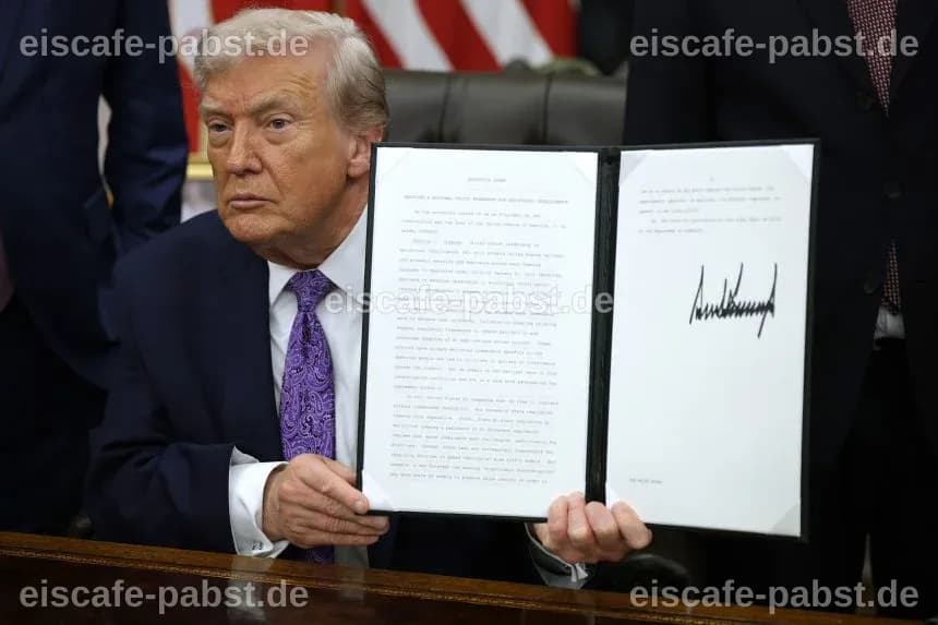 Trump warnt: Kongress will KI-Industrie aus dem Geschäft drängen