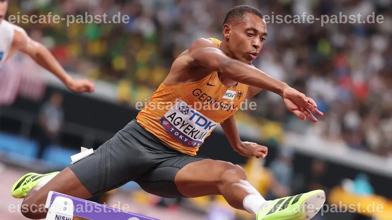 Leichathletik-EM: Emil Agyekum schnappt sich Silber über 400 Meter Hürden - T-Online