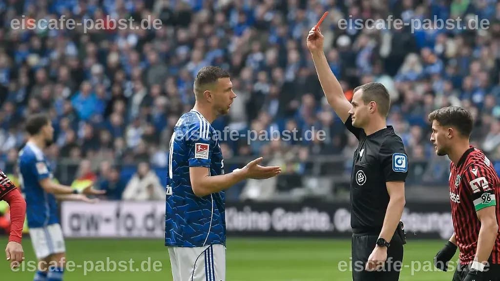 DFB-Pokal: Edin Dzeko bewahrt Schalke 04 vor Blamage bei Hallescher FC - sportschau.de
