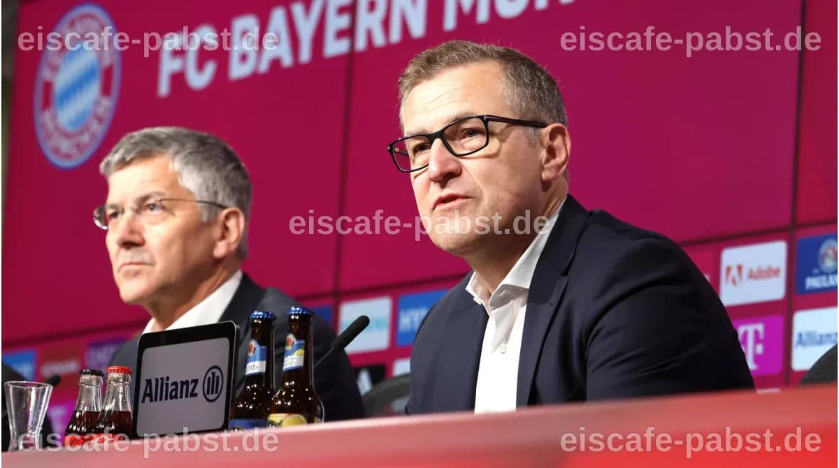 Aufsichtsratsbeschluss: FC Bayern verlängert mit Eberl und Dreesen bis 2029 - sportschau.de