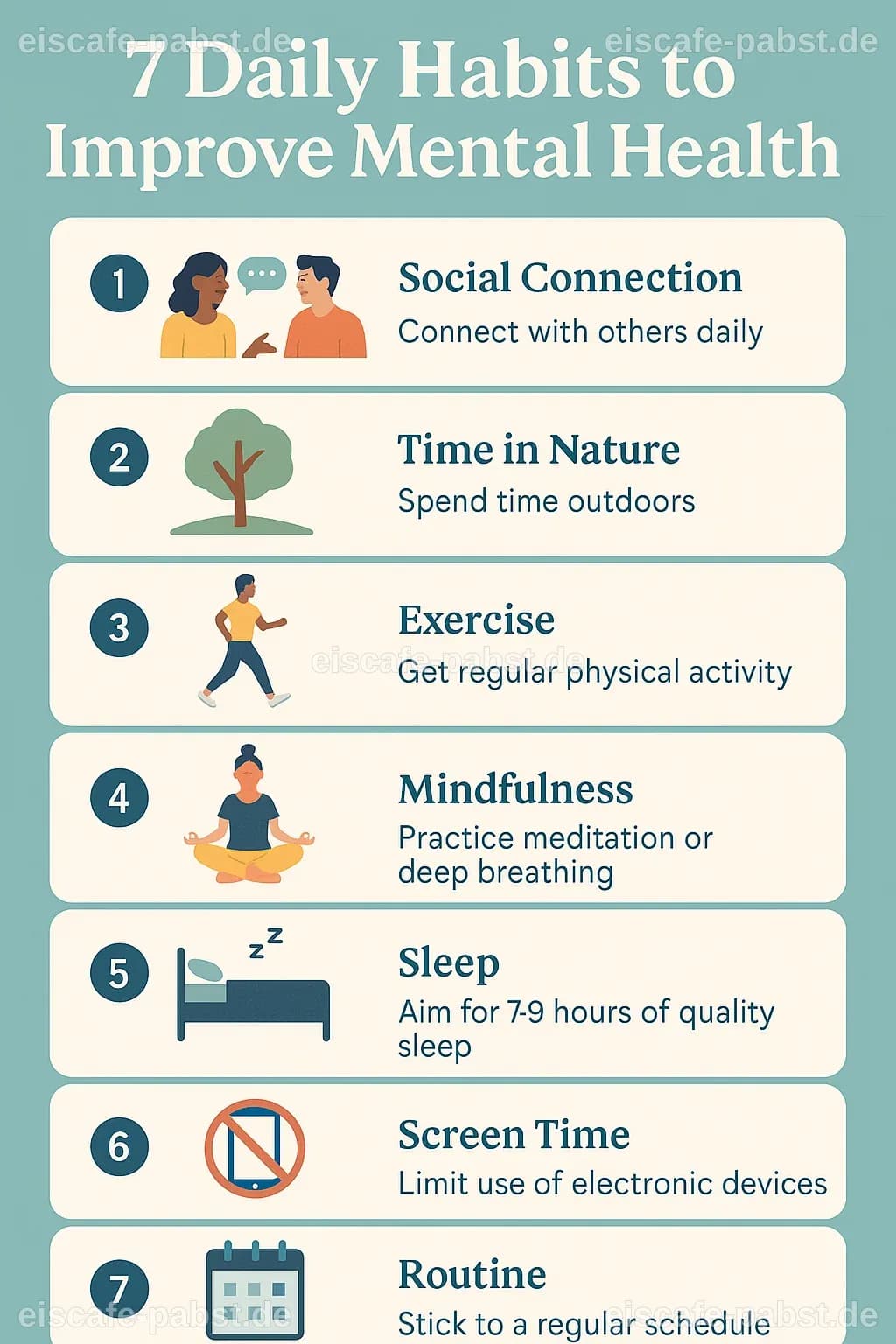 8 Daily Habits to Boost Mental Health and Signs It May Be Time to Get Support