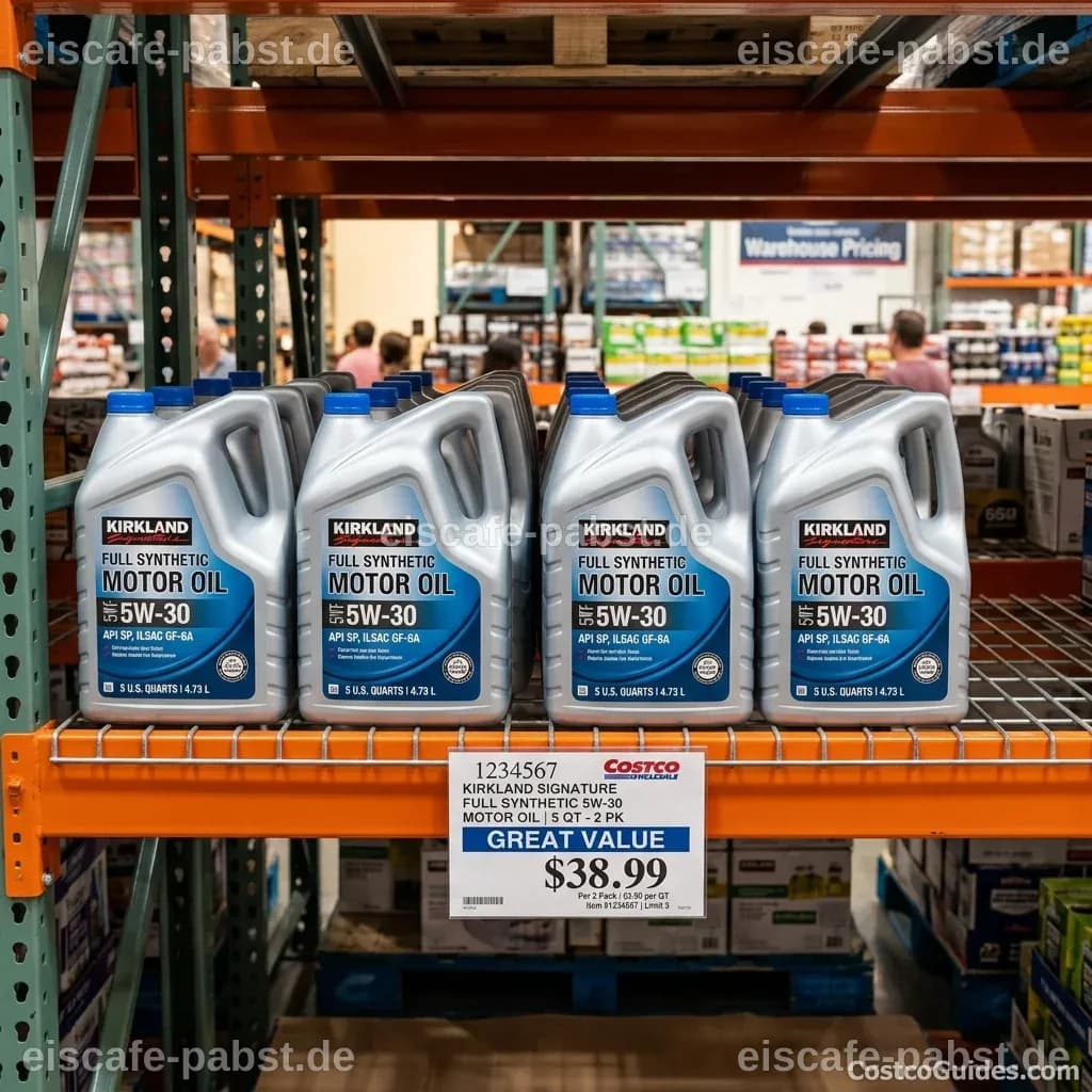 Costco rations Kirkland motor oil, raises price to $57.99
